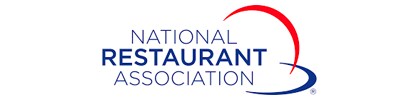 Logo de National Restaurant Association.
