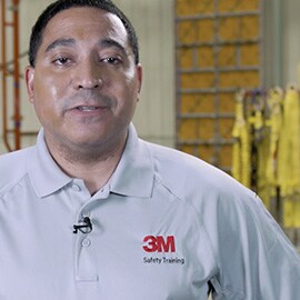 Image of confined space safety expert Rick Argudin in a training facility.