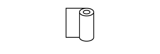 Icono de un rollo.
