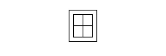 Icono de una ventana.
