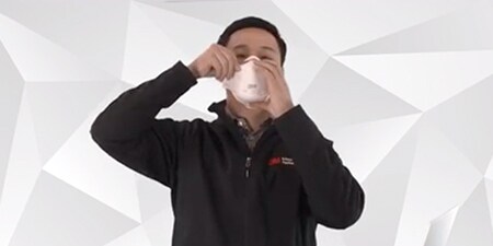 Tips for using a 3M™ Flat-Fold Filtering Facepiece Respirator 1870+
