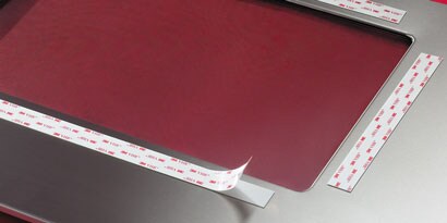 VHB to trim before attachment to metal surface
