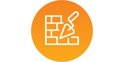 Ícono de la industria de la construcción
