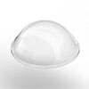 Imagen de top adhesivo de protección circular transparente