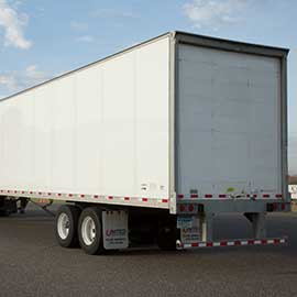 white semi truck