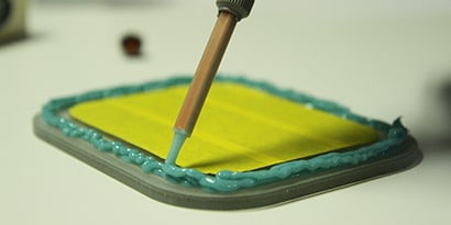Industrial plastic adhesive for soft, weak plastics like polyethelene

