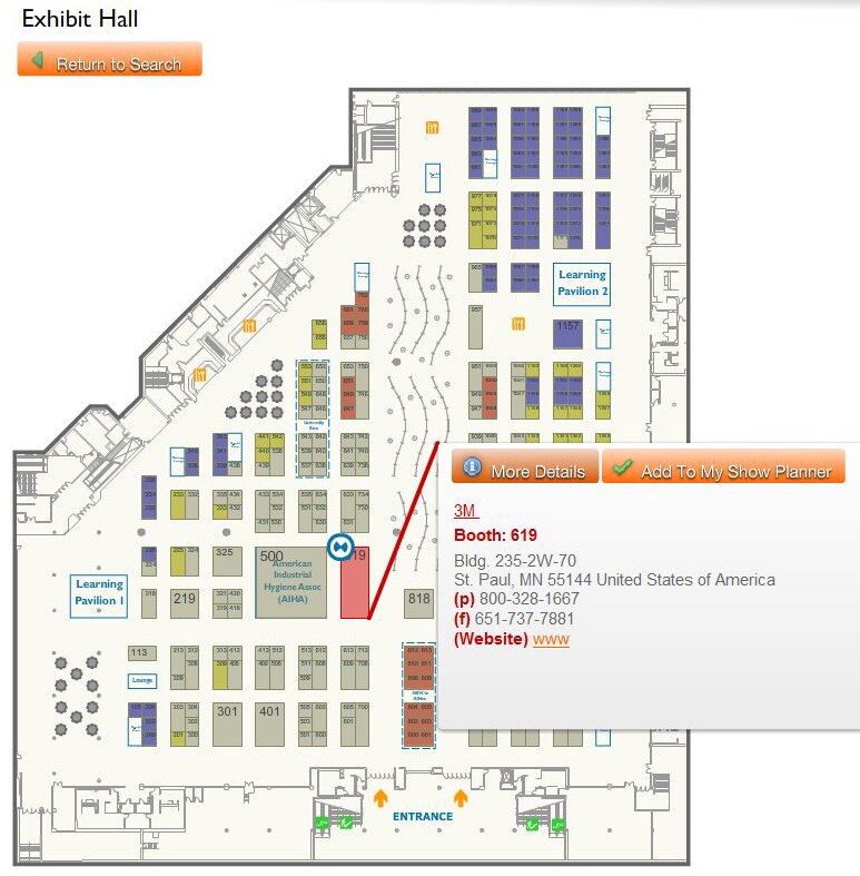 AIHCE Floorplan 
